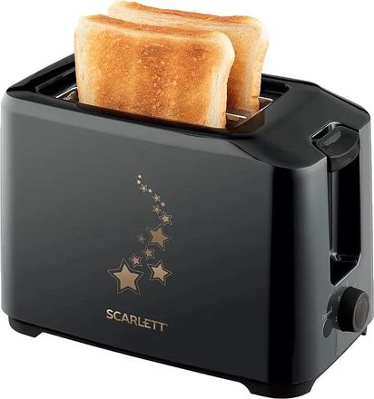 Тостер Scarlett Золотая коллекция SC-TM11023, черный
