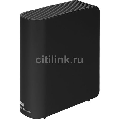 10ТБ Внешний диск HDD WD Elements Desktop WDBWLG0100HBK-EESN, USB 3.0, черный