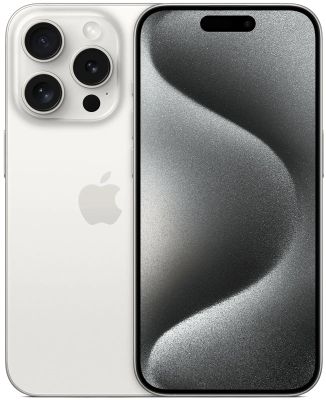 Смартфон Apple iPhone 15 Pro 128Gb,  A3102,  белый титан