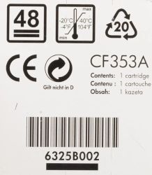Картридж HP 130A, пурпурный
