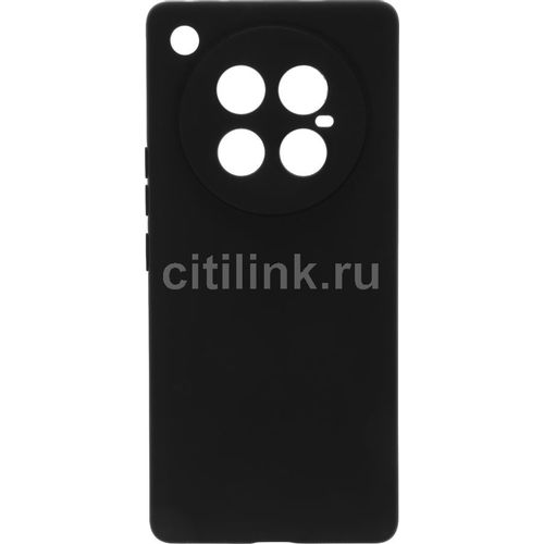Чехол (клип-кейс) BORASCO Silicone Case, для Infinix Zero 40 5G, черный [73740]