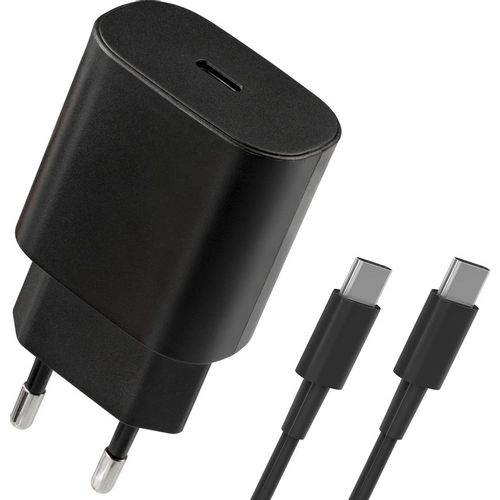 Сетевое зарядное устройство Defender UPA-125, USB-C, USB-C, 25Вт, 3A, черный [83225]
