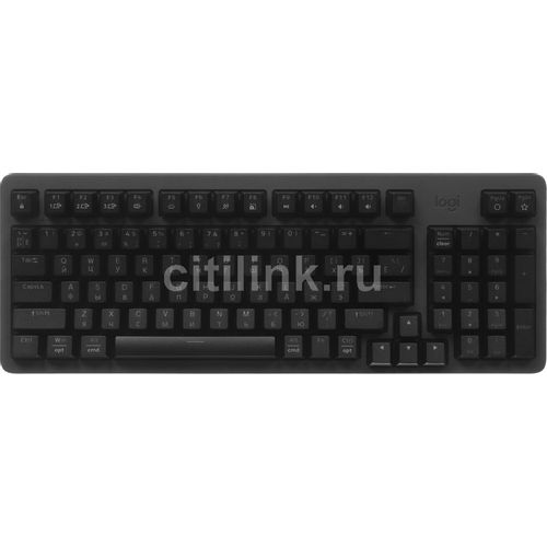 Клавиатура Logitech K868, беспроводная, USB, Bluetooth/Радиоканал, механическая, черный [920-013912]