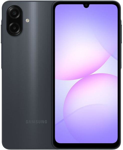 6.7" Смартфон Samsung Galaxy A07 4/128Gb,  SM-A075F,  IPS,  90Гц,  5000мAч,  черный