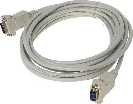 Кабель VGA NingBo CAB016-5, VGA (m) (прямой) - VGA (m) (прямой), 5м, серый