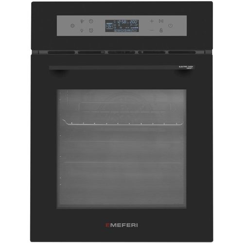 Духовой шкаф электрический MEFERI Comfort Plus MEO4511BK, 53л, дверца с 2 стеклами, черный