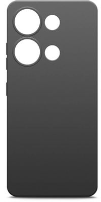 Чехол (клип-кейс) BORASCO для Xiaomi Redmi Note 13 Pro 4G, черный [73006]