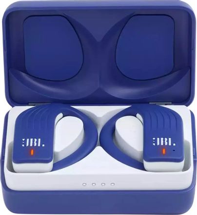 Наушники JBL Endurance Peak, Bluetooth, вкладыши, синий [jblendurpeakblu]