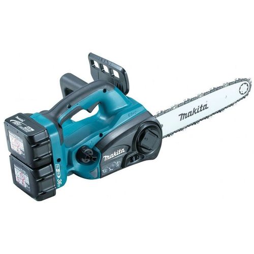 Цепная пила Makita DUC302RF2, аккумуляторная, 36В, 3Ач, с двумя аккумуляторами