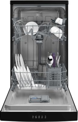 Посудомоечная машина Beko BDFS15020B, узкая, напольная, 44.8см ...