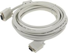 Изображение товара Кабель VGA NingBo CAB016S 5м ферритовые фильтры круглый серый