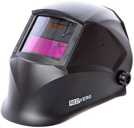 Маска сварщика REDVERG RD-WM 305, хамелеон, 4/11 din, окно: 90x35мм [rd-wm 305/асф100]