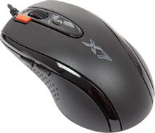 Мышь проводная A4TECH X-710BK, USB, черный
