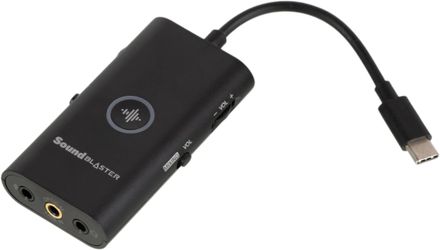 Звуковая карта USB-C Creative Sound Blaster G3,  7.1, Ret [70sb183000000]