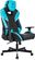 Изображение товара Кресло игровое KNIGHT Thunder 5X, на колесиках, экокожа, черный/голубой [knight thunder 5x bl]