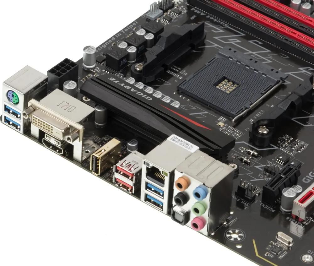 Gigabyte GA AB350 Gaming 3 SocketAM4 AMD B350 ATX Ret 458349