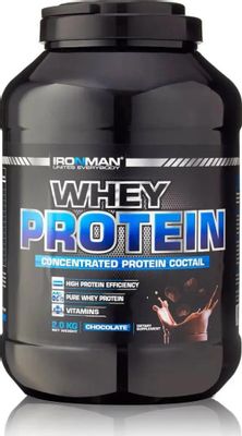 Протеин IRONMAN Whey Protein, порошок , 2кг, шоколад – купить в ...