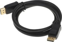 Изображение товара Кабель DisplayPort 1.4 1.5м от Buro омедненный черный