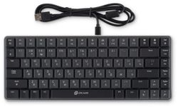 Клавиатура Oklick K615X, проводная, механическая, серый/серебристый