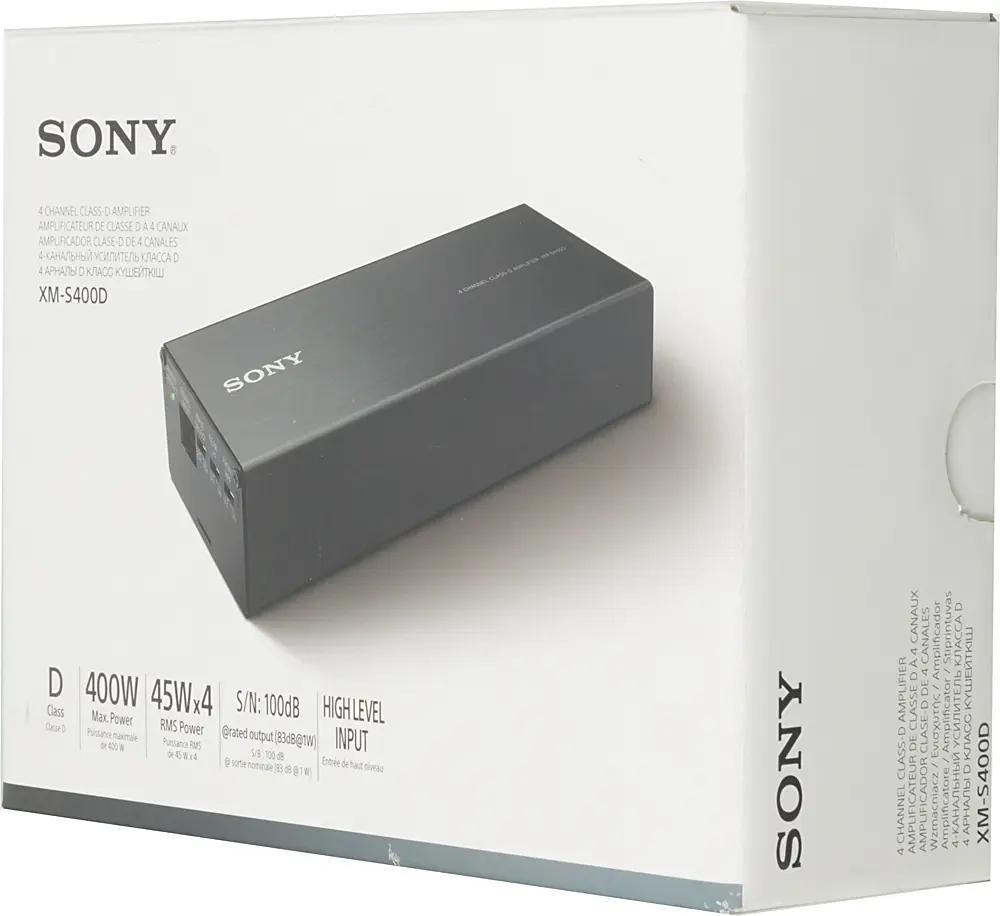 Отзывы на Усилитель автомобильный Sony XM-S400D, черный [xms400d.u] в  интернет-магазине СИТИЛИНК (359964)