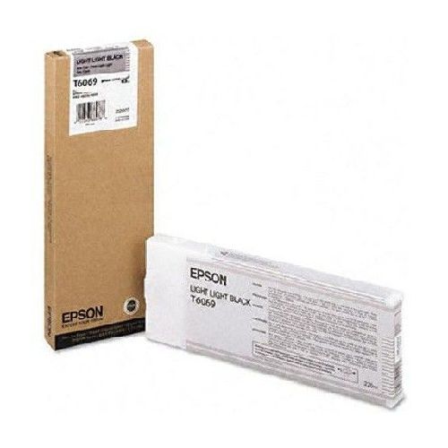 Картридж Epson T6069, светло-серый / C13T606900