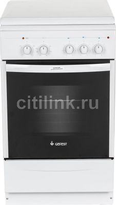 Электрическая плита GEFEST ЭП Н Д 5140, эмаль, белый(плохая упаковка ...