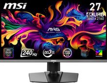 Изображение товара 26.5" Монитор MSI Mag 272UP X24,  3840x2160,  QD OLED,  240Гц,  2хHDMI,  1хDP,  черный [9s6-3cd79a-031]