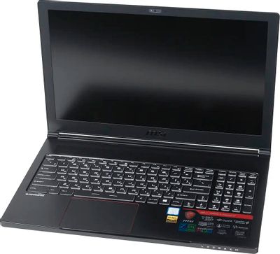 Ноутбук игровой MSI GS63 7RE(Stealth Pro)-045RU 9S7-16K412-045, 15.6", Intel Core i7 7700HQ 2.8ГГц, 4-ядерный, 8ГБ DDR4, 1000ГБ,  128ГБ SSD,  NVIDIA GeForce  GTX 1050 Ti - 4 ГБ, Windows 10 Home, черный