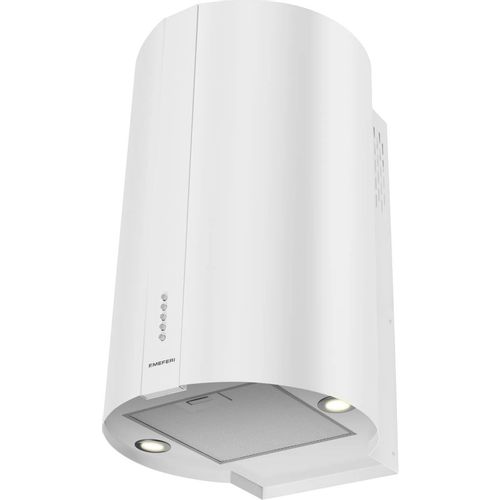 Вытяжка каминная MEFERI Power TUBE40WH, кнопочное управление, белый