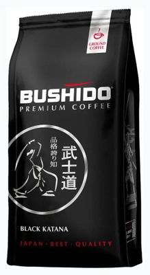 Кофе молотый BUSHIDO Black Katana, средняя обжарка, 227 гр – купить в ...