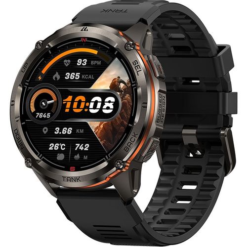 Смарт-часы KOSPET Tank T3 Ultra2, 48мм, 1.43", черный