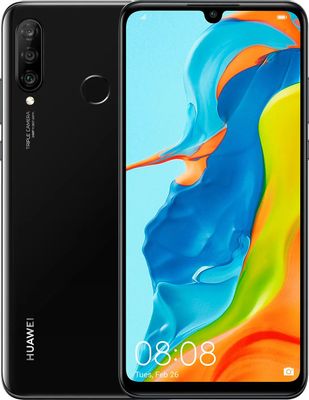 【新品】Huawei P30 lite Характеристики Смартфон Huawei P30 lite 128Gb, черный (1136878