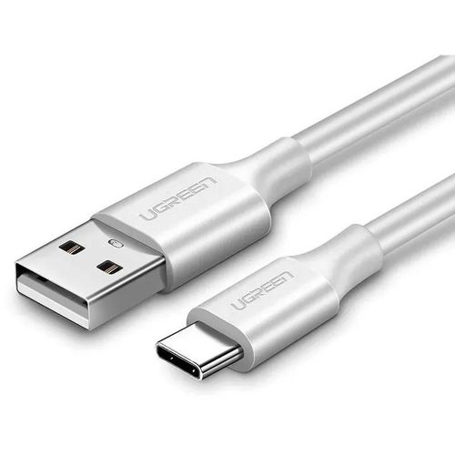 Кабель UGREEN US287, USB Type-C (m) — USB (m), 1.5м, 3A, белый [60122]