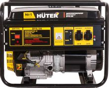 Изображение товара Бензиновый генератор Huter DY6.5A, 220 В, 5.5 кВт надежное питание дома и строительства