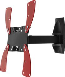 Кронштейн для телевизора Holder LCDS-5020, 22-42", настенный, поворот и наклон, черный глянец