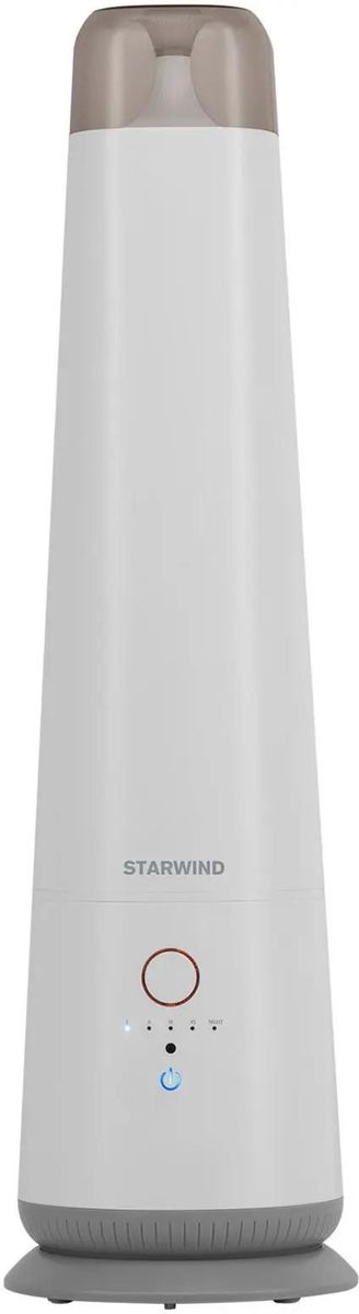 Увлажнитель воздуха ультразвуковой StarWind SHC1550,  5л,  белый/серый