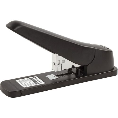 Степлер BRAUBERG Heavy duty MX, 80 листов, 100 скоб, черный [222563]