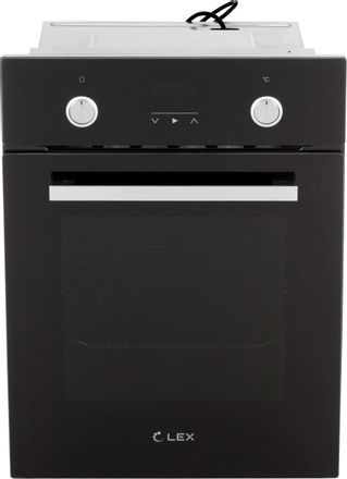 Духовой шкаф электрический LEX EDP 4590 BL, 55л, дверца с 2 стеклами, черный