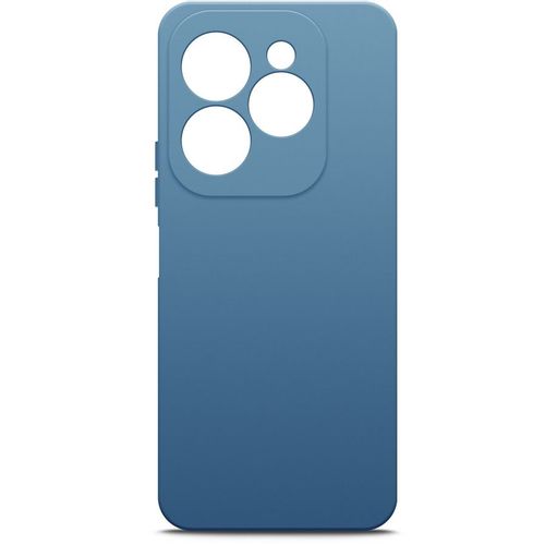 Чехол (клип-кейс) BORASCO Silicone Case, для Infinix Hot 40i/Smart 8/8 Plus/8 Pro, синий [72661]