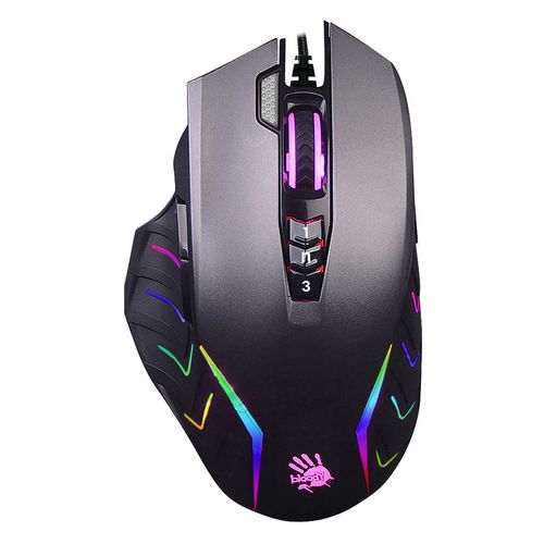 Мышь проводная A4TECH Bloody J95s, игровая, оптическая, USB, 8000dpi, серый [j95s grey]