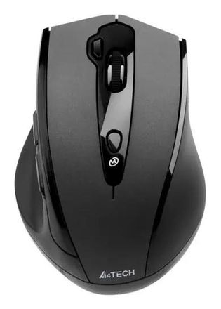 Мышь беспроводная A4Tech G10-810H, радио, оптическая, USB, 2000dpi, черный
