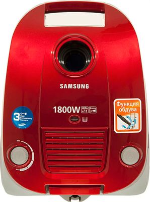 Пылесос Samsung SC4181, 1800Вт, красный [vcc4181v34/xev] – купить в ...