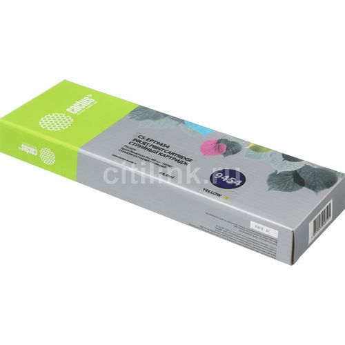 Картридж Cactus CS-EPT9454, T9454, желтый пигментный / CS-EPT9454