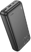 Изображение товара Внешний аккумулятор (Power Bank) Hoco J123A Element, 20000мAч, черный