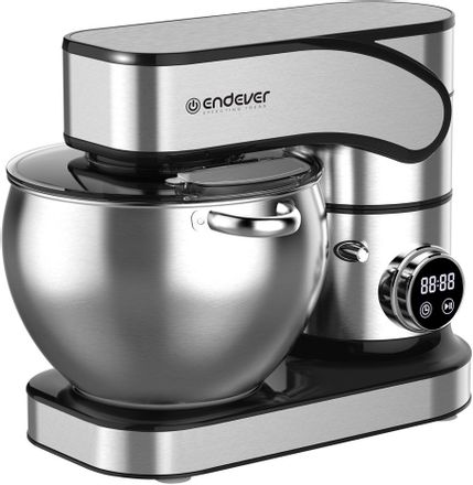 Миксер планетарный Endever Sigma-180, 2200Вт, серебристый