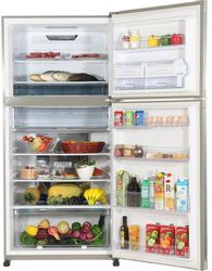 Холодильник двухкамерный Sharp SJ-XG60PMSL Hybrid Cooling, инверторный, серебристый