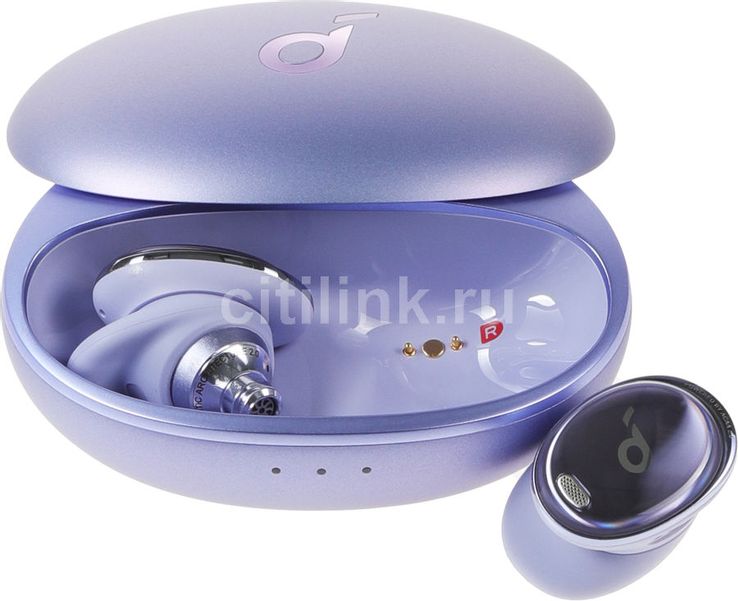 Наушники ANKER Soundcore Liberty 3 Pro, Bluetooth, вкладыши, фиолетовый [a3952gq1]