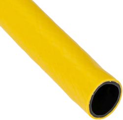 Шланг СИБРТЕХ Дачник, 3/4", 25м, поливочный, армированный, желтый