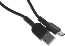 Изображение товара Кабель BORASCO USB Type-C -  USB (m),  1м,  3A,  черный [38515]