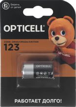 Изображение товара Батарейка OPTICELL Specialty CR123 литиевая 3 В 1 шт.